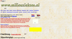 Desktop Screenshot of milieuziektes.nl